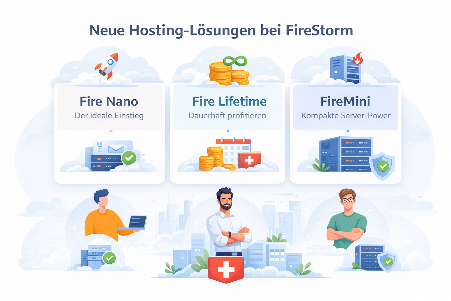 Nouveautés hébergement FireStorm et aperçu des produits
