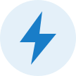 Symbol Blitz, Geschwindigkeit