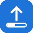 Symbol Upload mit Fortschrittsbalken